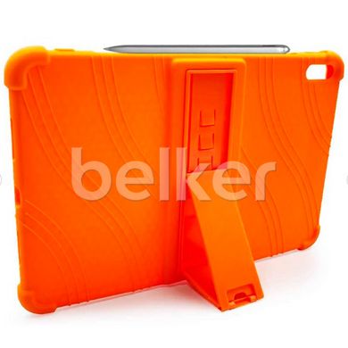 Противоударный чехол для Huawei MatePad Pro 10.8 2020 Silicone armor Оранжевый