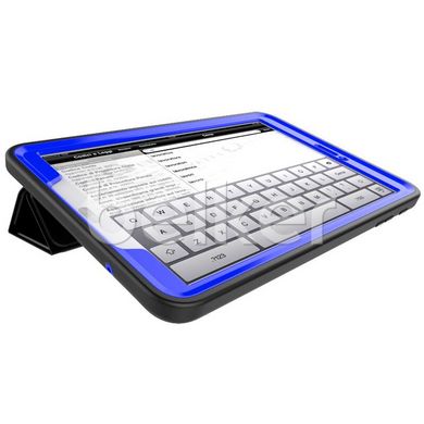 Противоударный чехол для Samsung Galaxy Tab E 9.6 T560, T561 Armor Book Cover Темно-синий смотреть фото | belker.com.ua