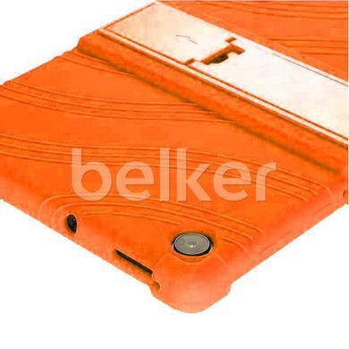Противоударный чехол для Samsung Galaxy Tab A9 8.7 2024 X110 X115 Silicone armor Оранжевый смотреть фото | belker.com.ua