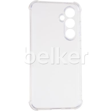 Противоударный силиконовый чехол для Samsung Galaxy S23 FE Gelius Proof Прозрачный