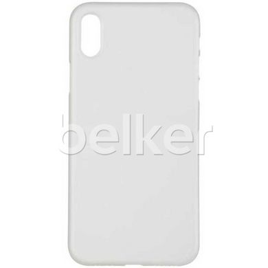 Силиконовый чехол для iPhone X G-Case TPU 0.3 mm Прозрачный смотреть фото | belker.com.ua