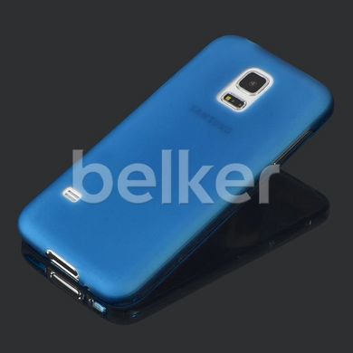 Силиконовый чехол для Samsung Galaxy S5 mini G800 Belker Голубой смотреть фото | belker.com.ua