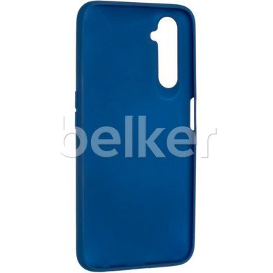 Защитный чехол для Realme 6 Full Soft case Синий смотреть фото | belker.com.ua