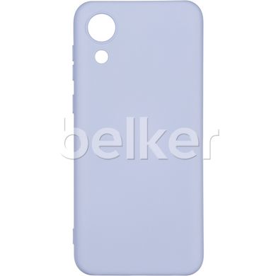 Защитный чехол для Samsung Galaxy A03 Core (A032) Full Soft case Сиреневый