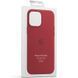 Чехол для iPhone 13 Pro Max Silicone Case with MagSafe (AAA) Красный смотреть фото | belker.com.ua