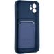 Чехол для iPhone 11 Pocket Case Синий в магазине belker.com.ua