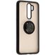 Чехол для Xiaomi Redmi Note 8 Pro LikGus Ring case Черный смотреть фото | belker.com.ua