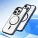 Чехол на iPhone 16 Pro Max Rock Guard Clear with Magnetic Серый в магазине belker.com.ua