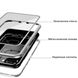 Магнитный чехол для iPhone 7 Case Magnetic Frame Белый в магазине belker.com.ua