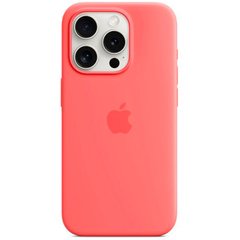 Чехол для для iPhone 15 Pro Silicone case Грейпфрут