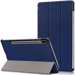 Чехол для Samsung Galaxy Tab S8 11 (SM-X700 X706) Moko кожаный Синий