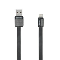 Кабель Apple Lightning USB для iPhone iPad Remax Platinum Черный