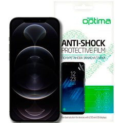 Противоударная TPU пленка для iPhone 12 Pro Max Optima Anti-Shock на экран Прозрачный смотреть фото | belker.com.ua