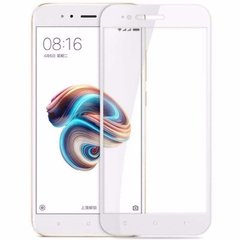 Защитное стекло для Xiaomi Mi A1 Tempered Glass 3D Белый смотреть фото | belker.com.ua