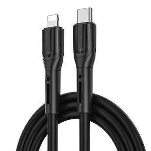 Кабель Type-C to Lightning Wiwu Armor Wi-C005 100W 1 метр Черный