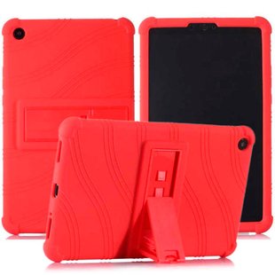 Противоударный чехол для Xiaomi Mi Pad 4 Plus Silicone armor Красный смотреть фото | belker.com.ua