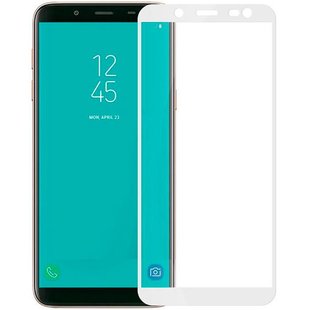 Защитное стекло для Samsung Galaxy J8 2018 (J810) 3D Tepered Glass Белый смотреть фото | belker.com.ua