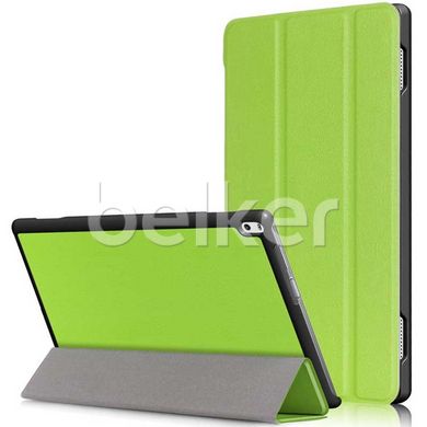 Чехол для Lenovo Tab 4 10.1 Plus x704 Moko кожаный Зелёный смотреть фото | belker.com.ua