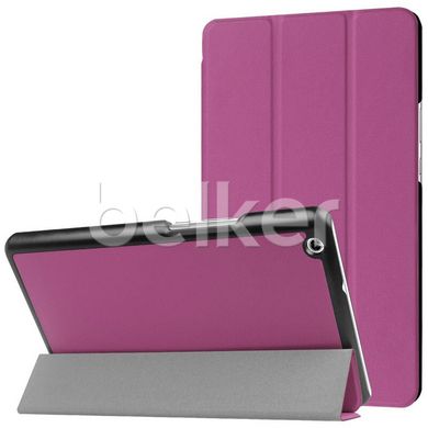 Чехол для Huawei MediaPad M3 Lite 8.0 Moko кожаный Фиолетовый смотреть фото | belker.com.ua