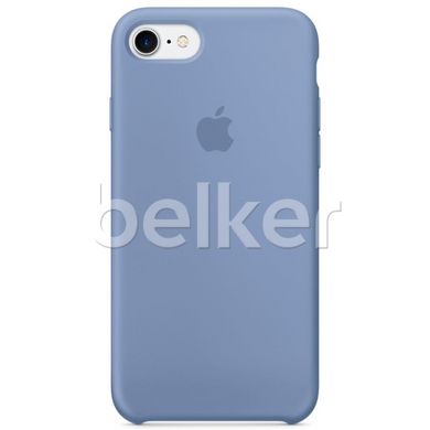 Чехол для iPhone 7 Apple Silicone Case Голубой смотреть фото | belker.com.ua