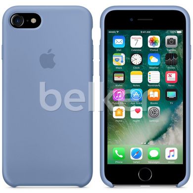 Чехол для iPhone 7 Apple Silicone Case Голубой смотреть фото | belker.com.ua