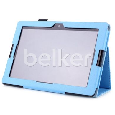 Чехол для Lenovo Tab 10.1 A7600 TTX кожаный Голубой смотреть фото | belker.com.ua