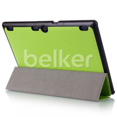 Чехол для Lenovo Tab 3 10.1 x70 Moko кожаный Зелёный смотреть фото | belker.com.ua