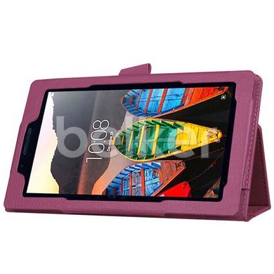 Чехол для Lenovo Tab 3 7.0 730 TTX кожаный Фиолетовый смотреть фото | belker.com.ua