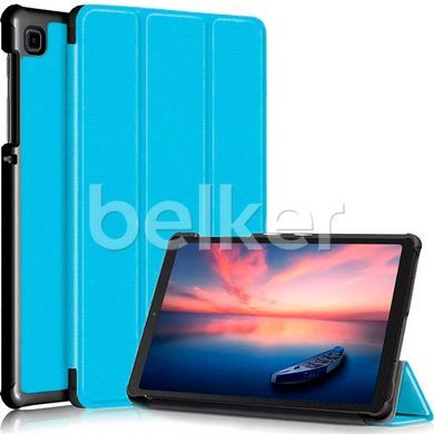 Чехол для Samsung Galaxy Tab A7 Lite 8.7 2021 Moko кожаный Голубой