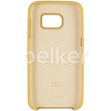 Оригинальный чехол для Samsung Galaxy S7 G930 Soft Case Бежевый смотреть фото | belker.com.ua
