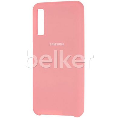 Оригинальный чехол Samsung Galaxy A7 2018 (A750) Silicone Case Розовый смотреть фото | belker.com.ua