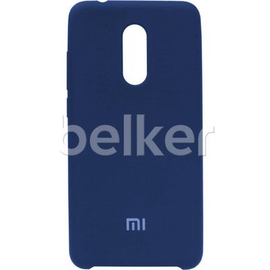 Оригинальный чехол Xiaomi Redmi 8A Silicone Case Синий смотреть фото | belker.com.ua