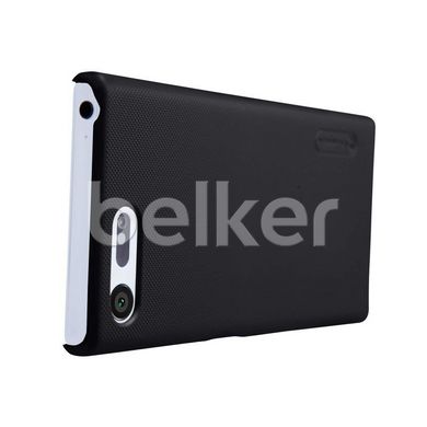 Пластиковый чехол для Sony Xperia X Compact Nillkin Frosted Shield Черный смотреть фото | belker.com.ua