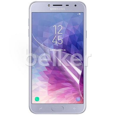 Противоударная TPU пленка для Samsung Galaxy J4 2018 (J400) Прозрачный смотреть фото | belker.com.ua