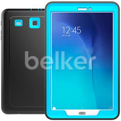Противоударный чехол для Samsung Galaxy Tab E 9.6 T560, T561 Armor Book Cover Голубой смотреть фото | belker.com.ua