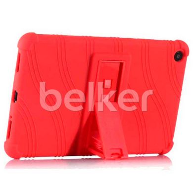 Противоударный чехол для Xiaomi Mi Pad 4 Plus Silicone armor Красный смотреть фото | belker.com.ua