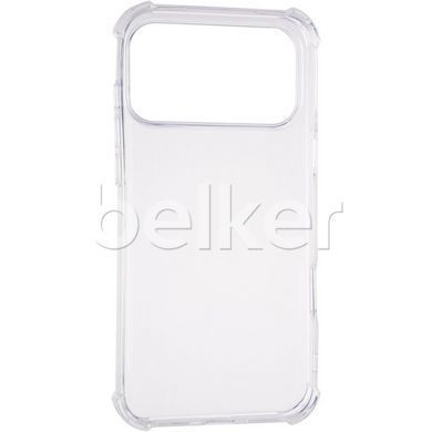Противоударный силиконовый чехол iPhone 17 Pro Max Gelius Proof Прозрачный