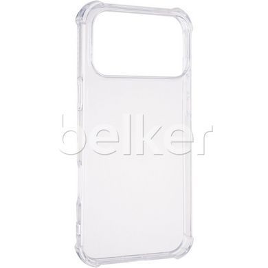 Противоударный силиконовый чехол iPhone 17 Pro Max Gelius Proof Прозрачный