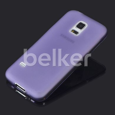 Силиконовый чехол для Samsung Galaxy S5 mini G800 Belker Фиолетовый смотреть фото | belker.com.ua