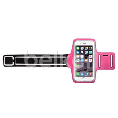 Спортивный чехол на руку для смартфонов 5.5 - 6 дюймов Belkin ArmBand Розовый