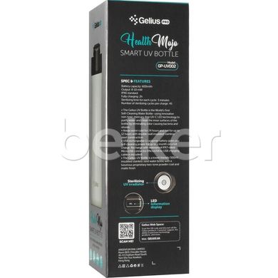 Умный термос Gelius Pro Smart UV Health Mojo Bottle GP-UV002 Белый