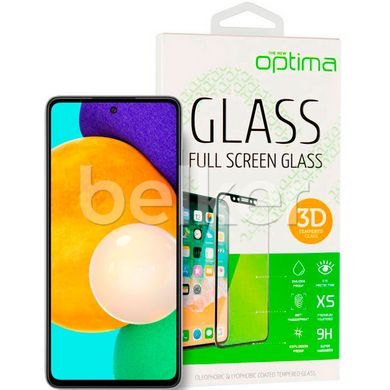 Защитное стекло для Samsung Galaxy A52 4G (A525) Optima 3D Черный смотреть фото | belker.com.ua