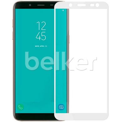 Защитное стекло для Samsung Galaxy J8 2018 (J810) 3D Tepered Glass Белый смотреть фото | belker.com.ua