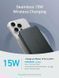 Магнитный павербанк для iPhone Anker Nano MagGo Slim 10000mAh 30W Белый в магазине belker.com.ua