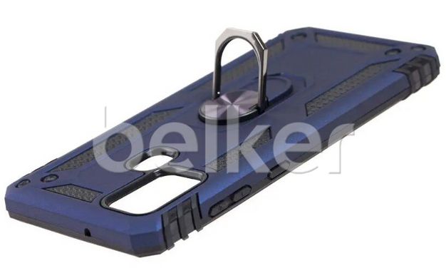 Противоударный чехол для Samsung Galaxy A21s A217 Hard Defence Series New Синий смотреть фото | belker.com.ua