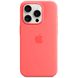 Чехол для для iPhone 15 Pro Silicone case Гранатовый смотреть фото | belker.com.ua