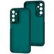 Чехол для Samsung Galaxy A24 (A245) LikGus Luxury Metal Зеленый