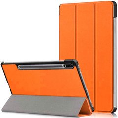 Чехол для Samsung Galaxy Tab S8 11 (SM-X700 X706) Moko кожаный Оранжевый
