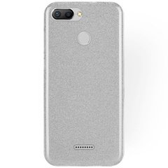Силиконовый чехол для Xiaomi Redmi 6 Remax Glitter Серебристый смотреть фото | belker.com.ua