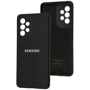 Оригинальный чехол для Samsung Galaxy A53 (A536) Silicone case Черный смотреть фото | belker.com.ua